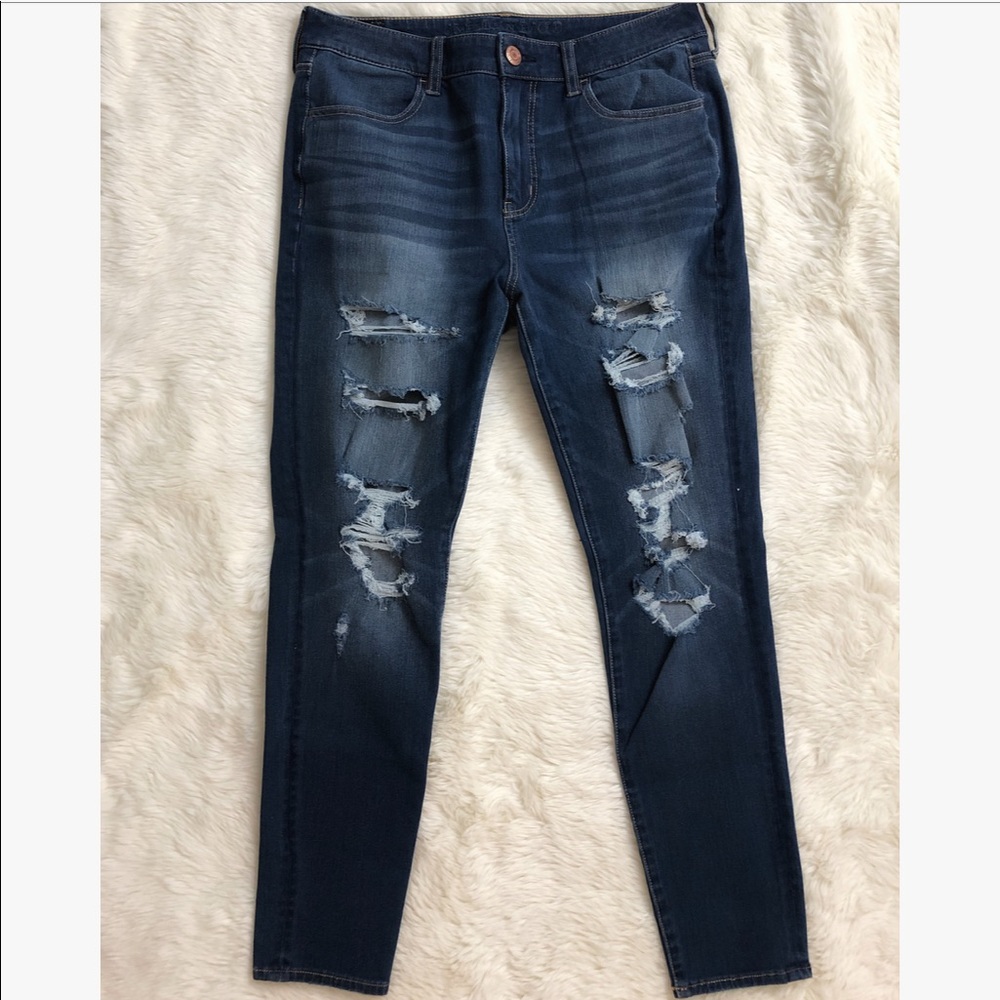 American Eagle Distressed Skinny Jeans